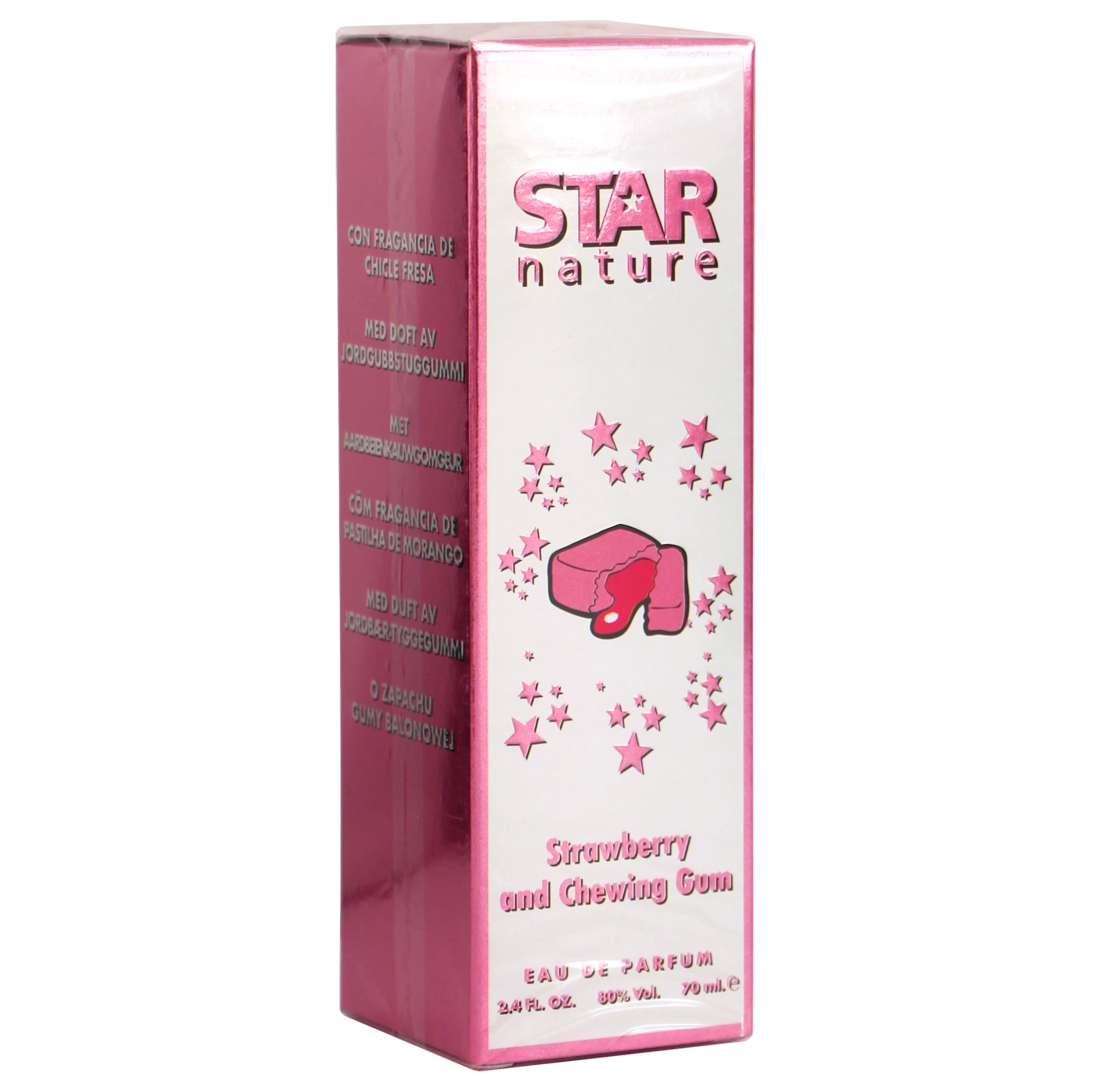 Parfüm star nature 70ml strawberries & chewing gum női parfüm