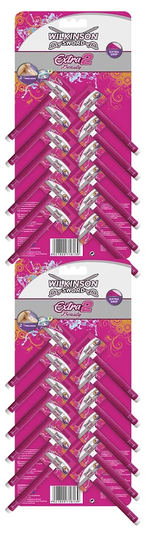 Wilkinson extra2 beauty női eldobható borotva 24db