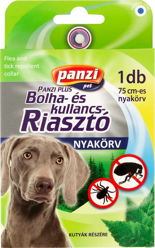Panzi bolhariasztó nyakörv kutyáknak 75cm 304229
