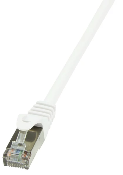 LogiLink CAT6 F/UTP Patch Cable EconLine AWG26 white 3,00m