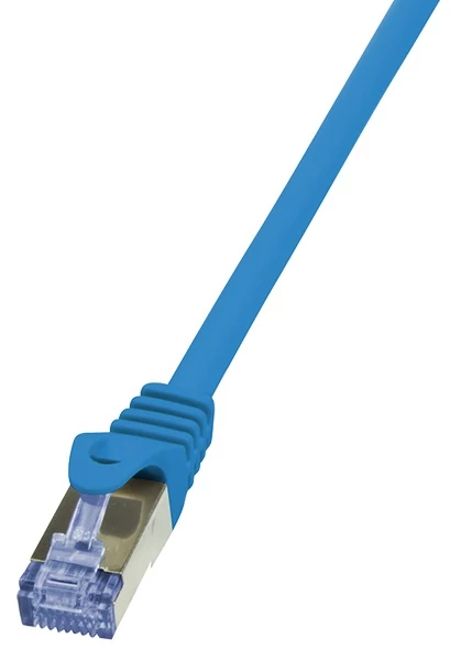 LogiLink CAT6A S/FTP Patch Cable PrimeLine AWG26 PIMF LSZH blue 5,00m