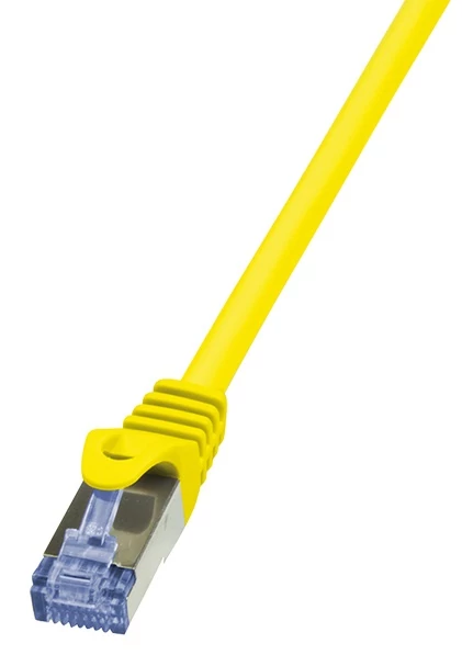 LogiLink CAT6A S/FTP Patch Cable PrimeLine AWG26 PIMF LSZH yellow 1,50m