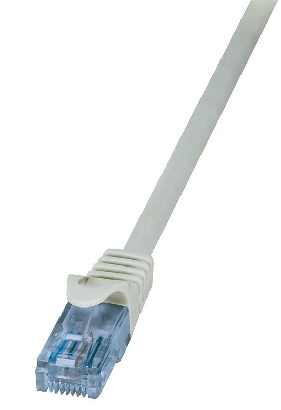 Logilink Patch Cable Cat.6A U/UTP, grey,  0,25m
