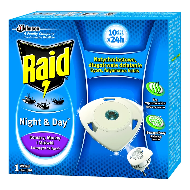 Raid szúnyogriasztó korong utántöltő 1db