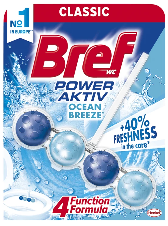 Bref ocean breeze classic power aktiv 50g wc illatosító
