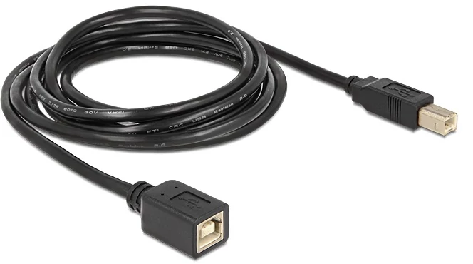 Delock USB 2.0 hosszabbító kábel A/A 1,8 m