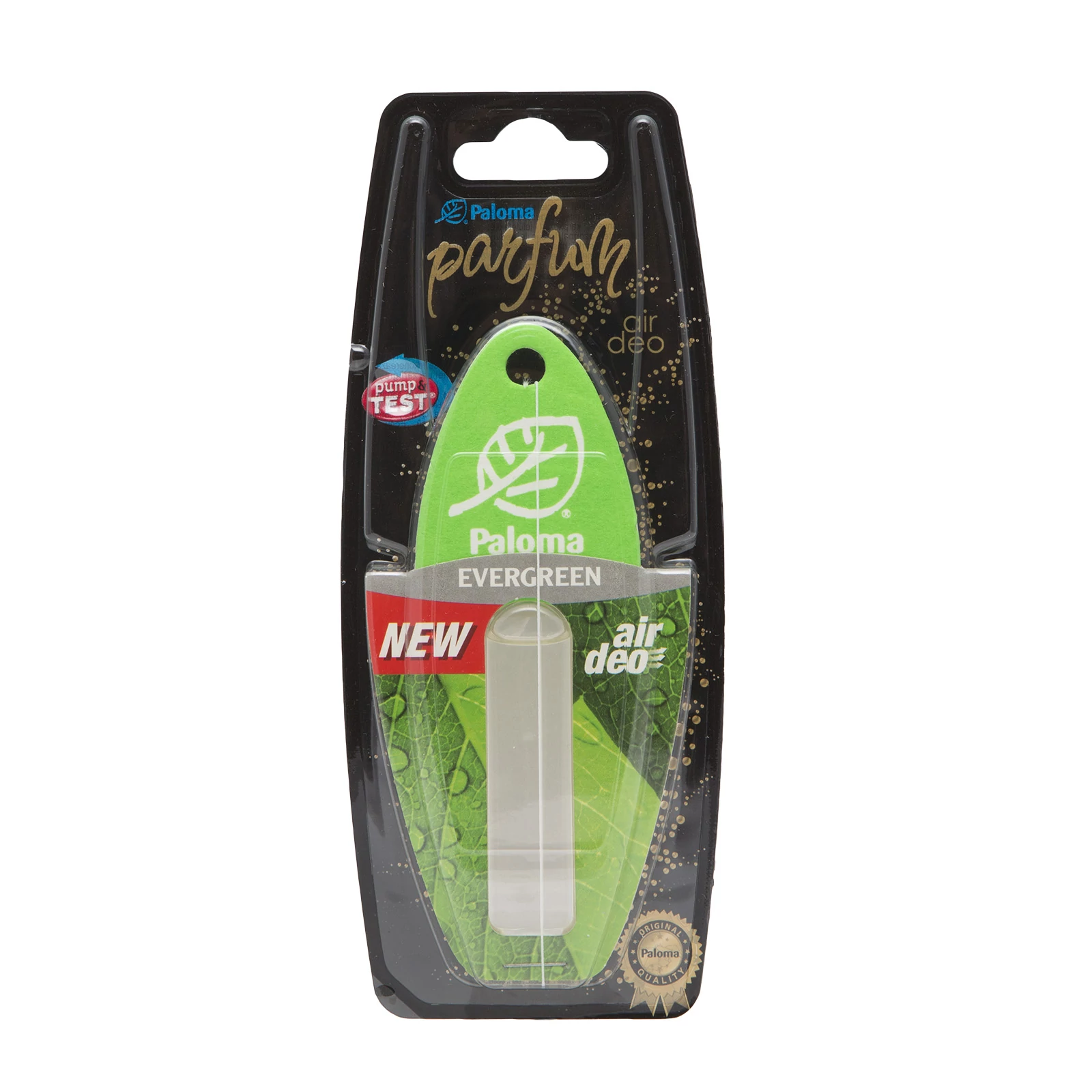 Paloma parfüm liquid autó illatosító 5ml evergreen