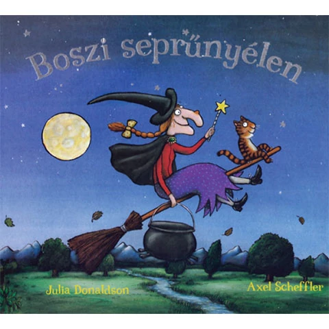 Boszi seprűnyélen mesekönyv - Pagony