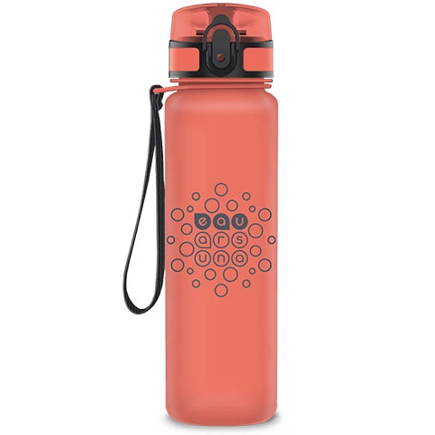 Ars Una: Matt narancssárga BPA-mentes kulacs 600ml
