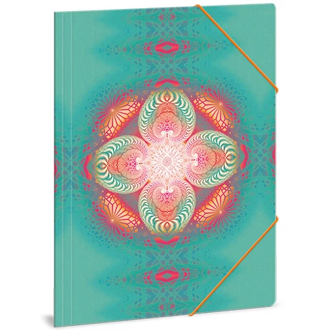 Ars Una: Mandala Turquoise Hope gumis dosszié A/4