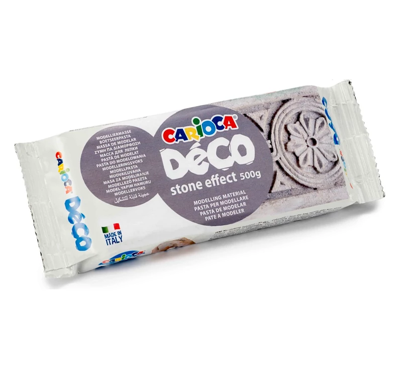 Modellező agyag kőszürke színben 500g - Carioca