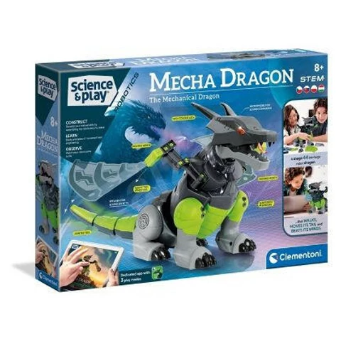 Science & Play: Mechanikus robot sárkány - Clementoni
