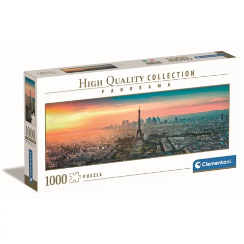 Párizsi látkép HQC 1000 db-os Panoráma puzzle - Clementoni
