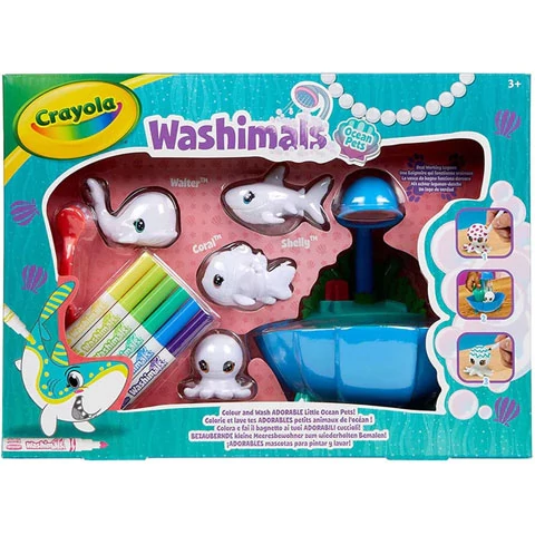 Crayola: Washimals lagúna kreatív játék