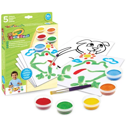 Crayola: Cseppmentes, lemosható festőkészlet
