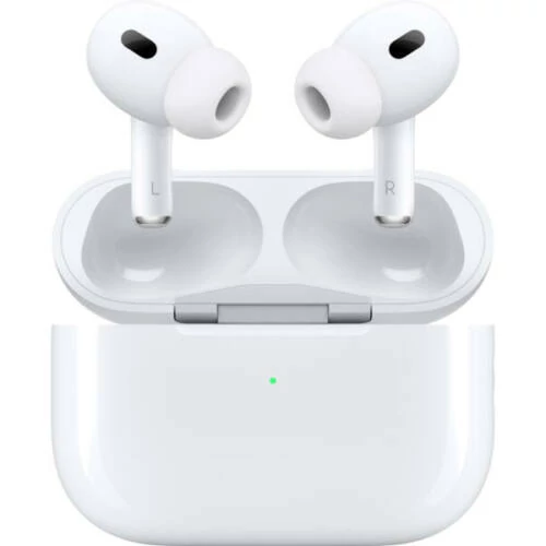 Apple AirPods Pro 2 (2nd Gen.) with MagSafe töltő tartóval (with MagSafe Charging Case) fehér (white) vezeték nélküli bluetooth fülhallgató headset