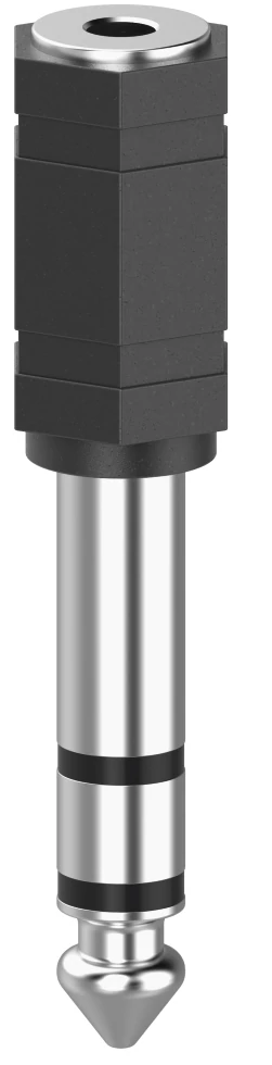 Hama FIC adapter sztereo 6,3mm jack dugó - 3,5mm jack alj (205194)