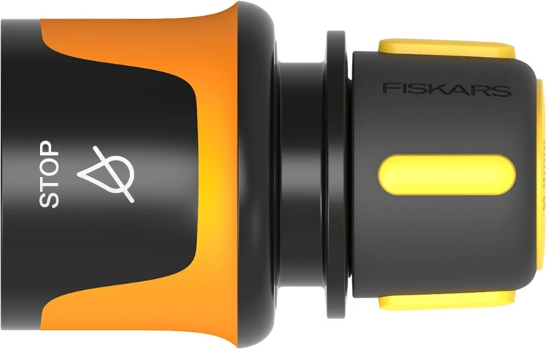 Fiskars Tömlő-gyorscsatlakozó, 9 mm (3/8”) STOP (1027078)