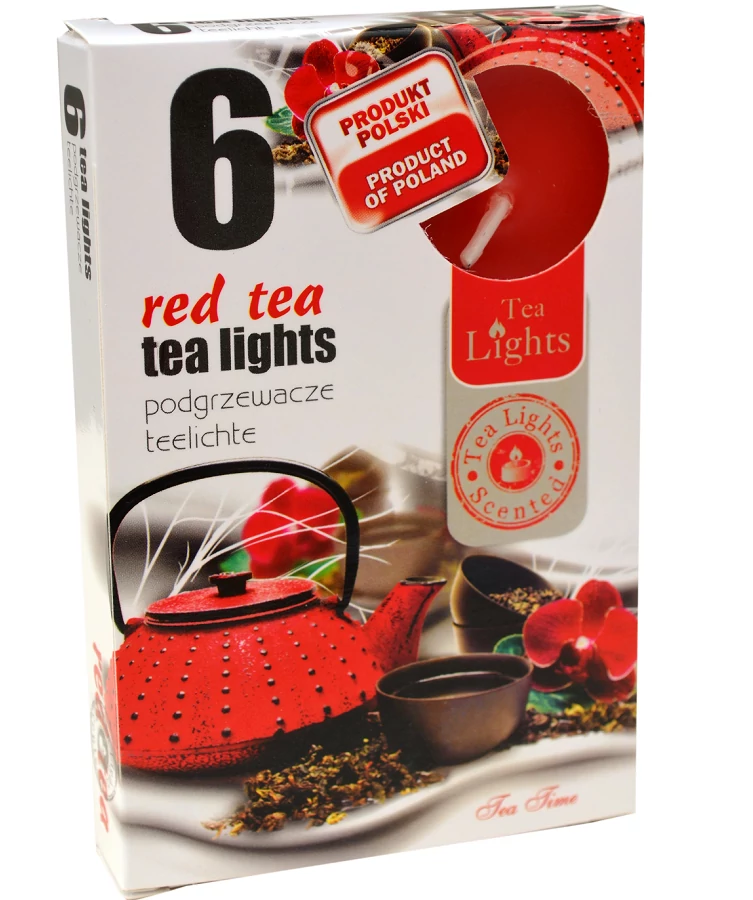 Teamécses red tea 6 db-os kiszerelésben