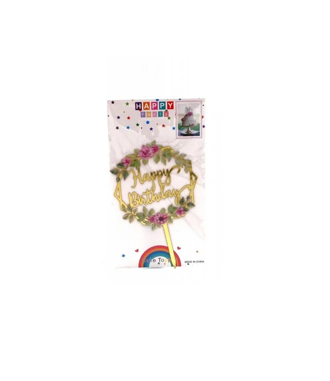 Party szülinapi felirat többféle változatban 10x16cm 72277