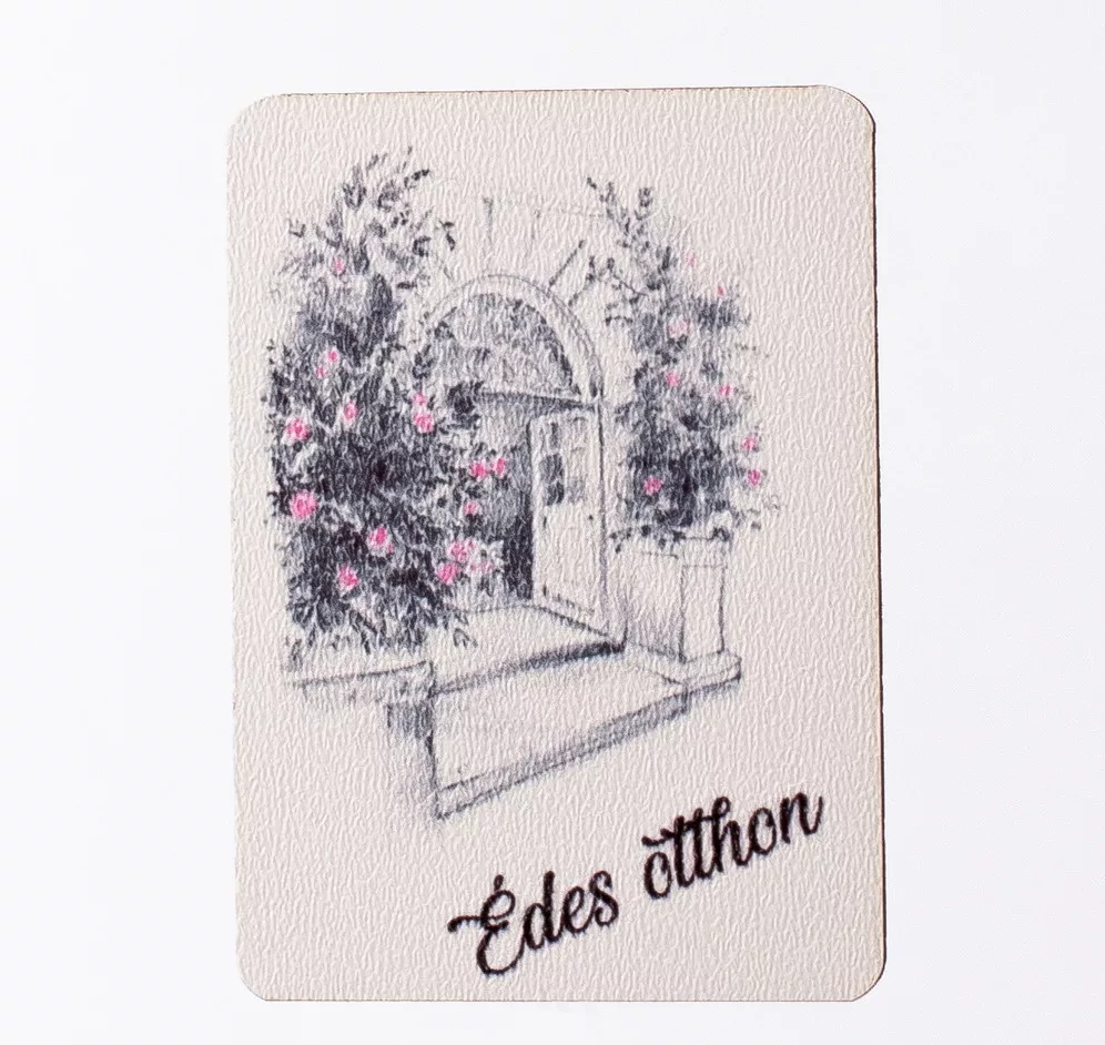 Feliratos tábla áldott édes otthon 7x5cm 4db-os kiszerelésben 04-72