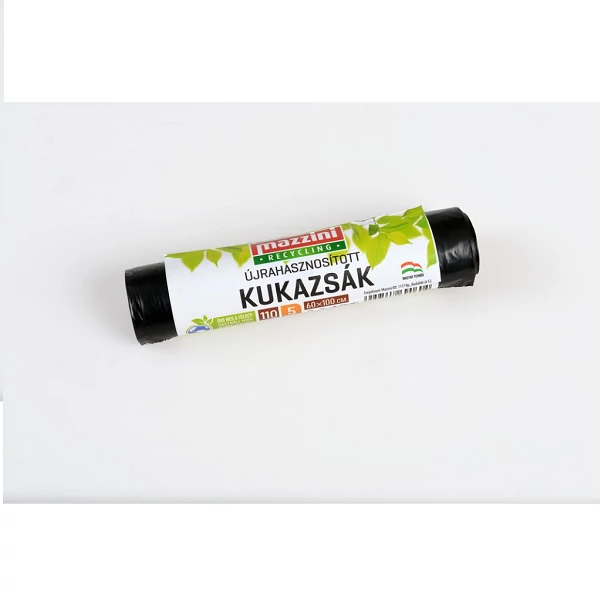 Mazzini újrahasznosított szemeteszsák 110L 5db