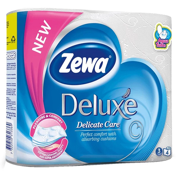 Zewa White WC-papír 4 tekercs 3 rétegű