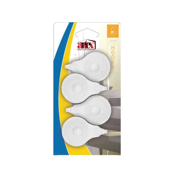 Artex Flower vákuumos akasztó 4db 90189