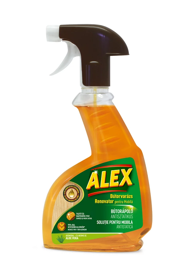 Alex antisztatikus bútorápoló 375ml