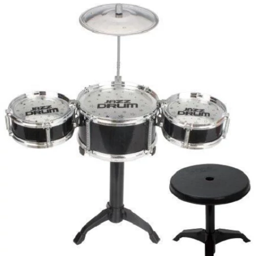 Jazz Drum 4 részes állványos játék dobfelszerelés dobszékkel