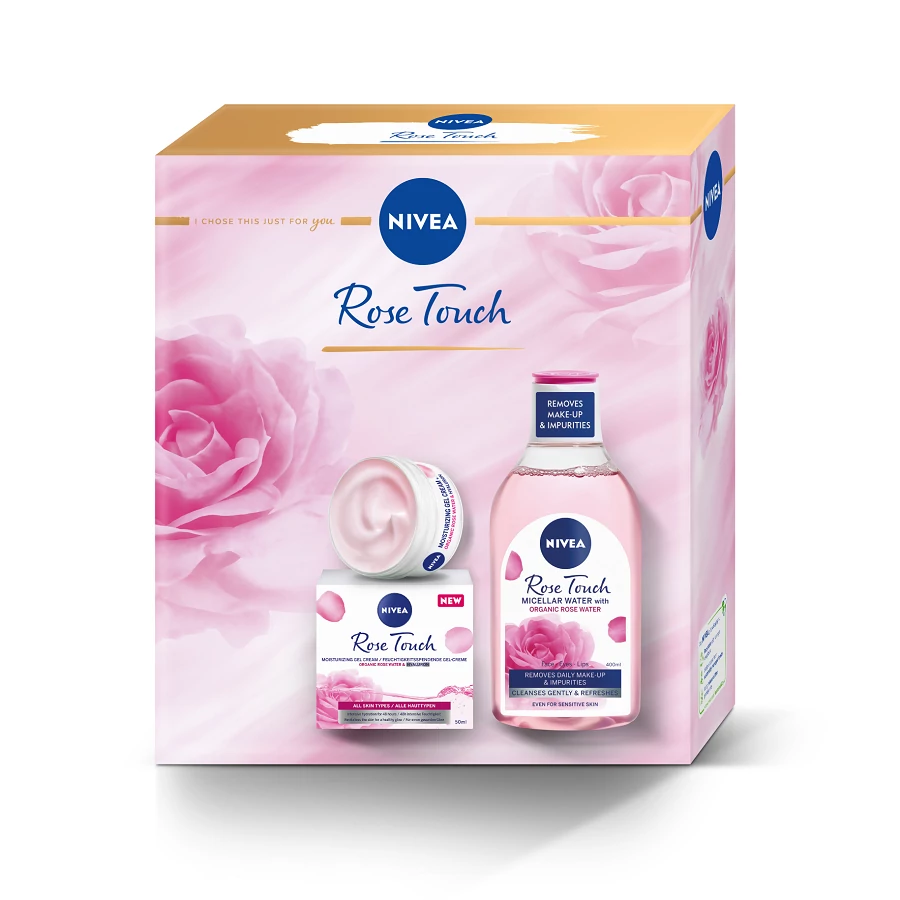 Nivea rose touch női ajándékcsomag 