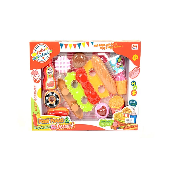 Ízletes Hot-Dog menüs szett