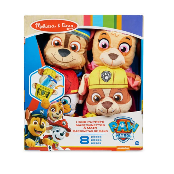 Melissa & Doug: Mancs őrjárat bábok