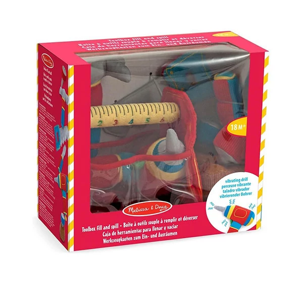 Melissa & Doug: Puha szerszámosdoboz játékszett