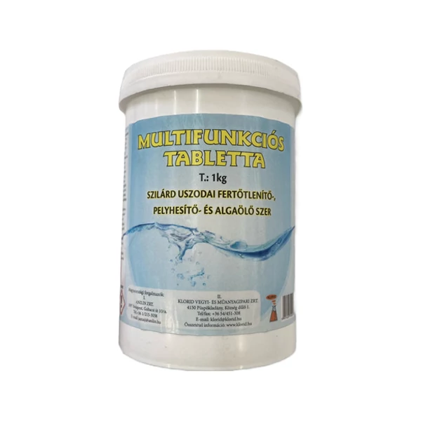 Multifunkciós tabletta medencéhez 1kg
