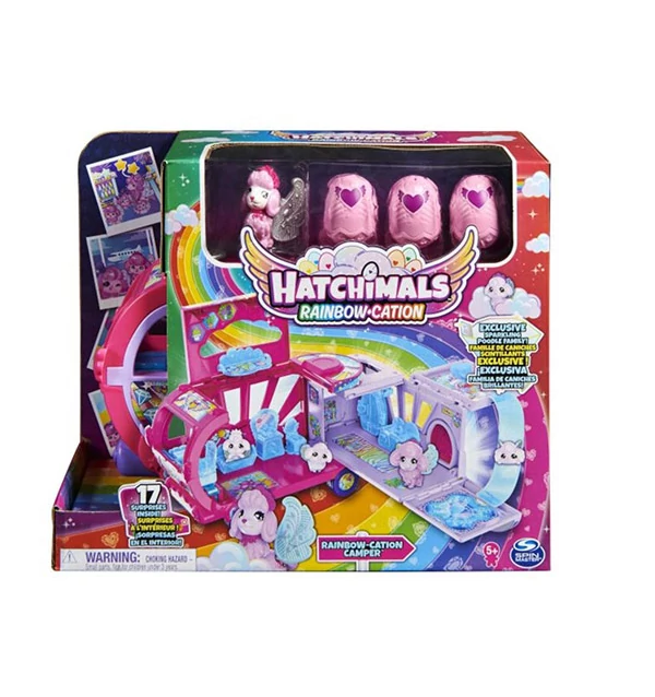 Hatchimals Rainbow Cation Road Camper Deluxe lakóautó - Spin Master