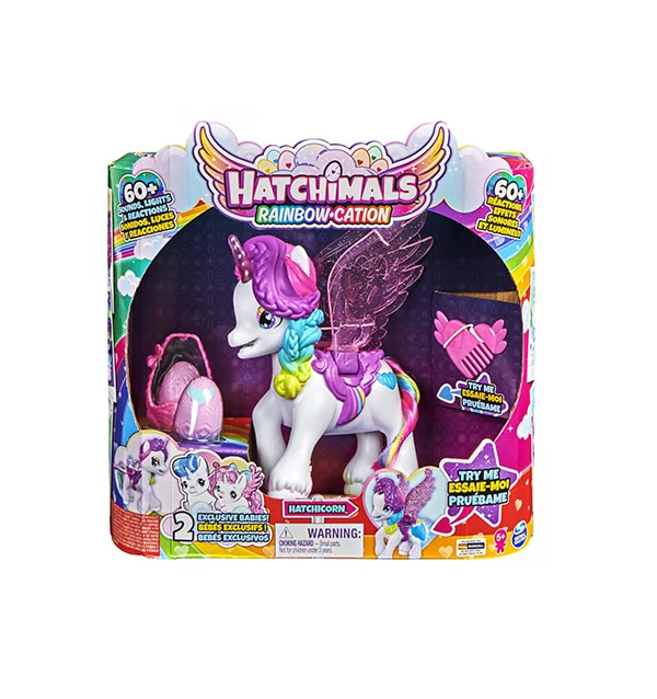 Hatchimals Rainbow Cation Hatchicorn Varázslatos unikornis - Spin Master