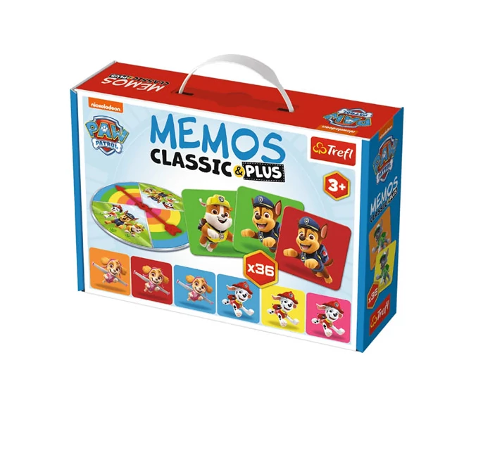 Mancs őrjárat Classic & Plus memória játék 36db-os - Trefl