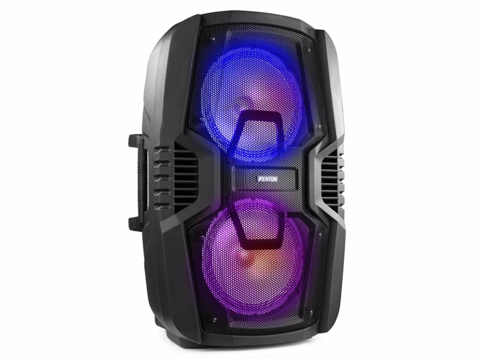 Fenton FT210 - Karaoke hordozható AKKUMULÁTOROS 700W hangfal Mikrofonnal (Bluetooth/USB/SD)