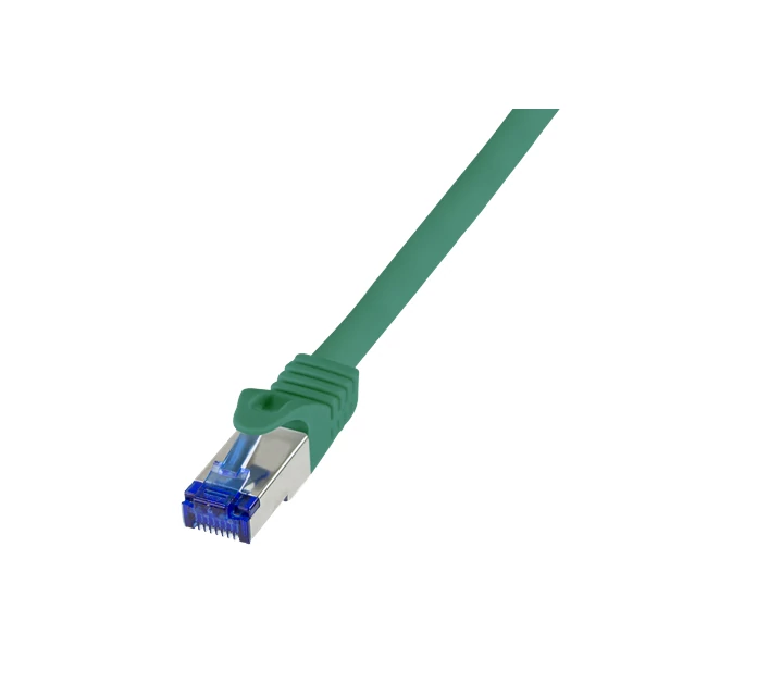 Logilink Patch kábel Ultraflex, Cat.6A, S/FTP, zöld, 1 m