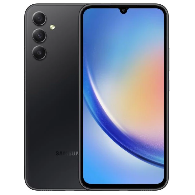 Samsung Galaxy A34 A346 5G Dual Sim 6GB RAM 128GB grafit szürke (graphite) kártyafüggetlen okostelefon