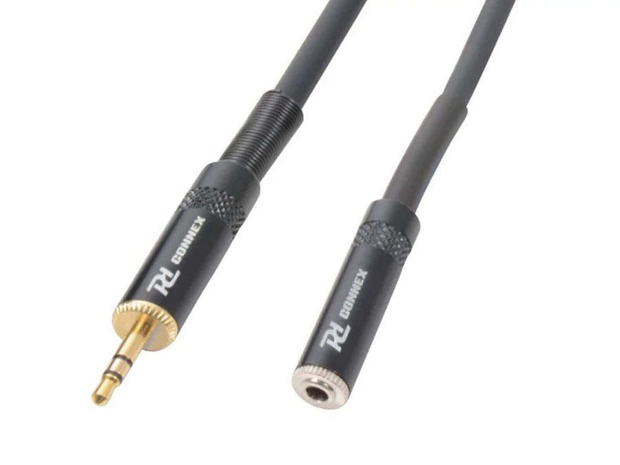 PD Connex CX90-1,5 sztereo hosszabbító jelkábel (3,5 mm Jack papa - 3,5 mm Jack mama) - (1,5 m)
