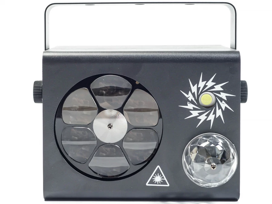 Thunder DB-510 Bee-eye multi fényeffekt +Magic Ball +Stroboszkóp, +Lézer, (40W) +DMX