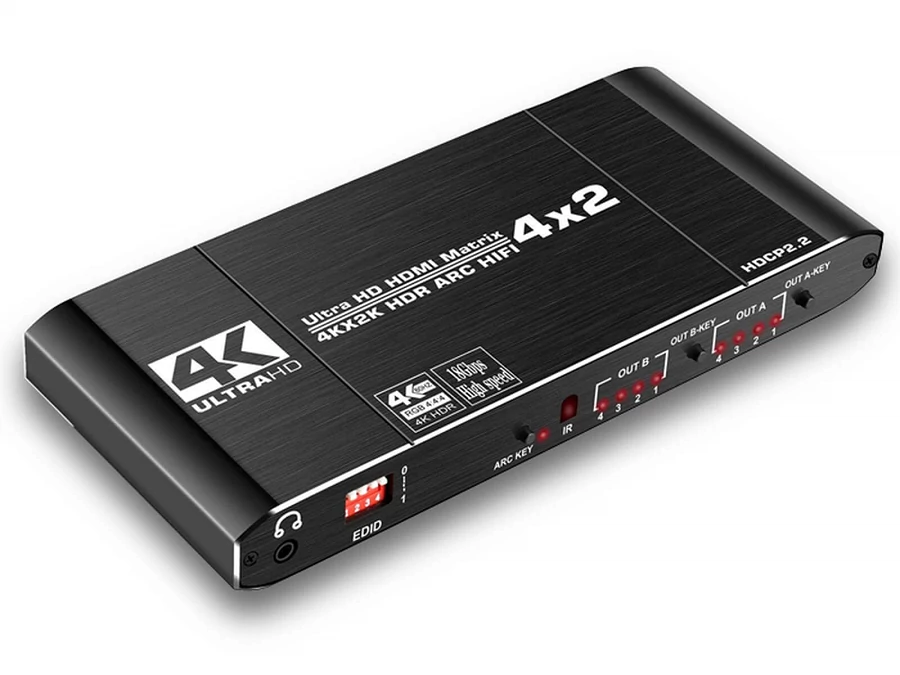 Thunder HMX-402, HDMI mátrix, elosztó és kapcsoló (4×2)