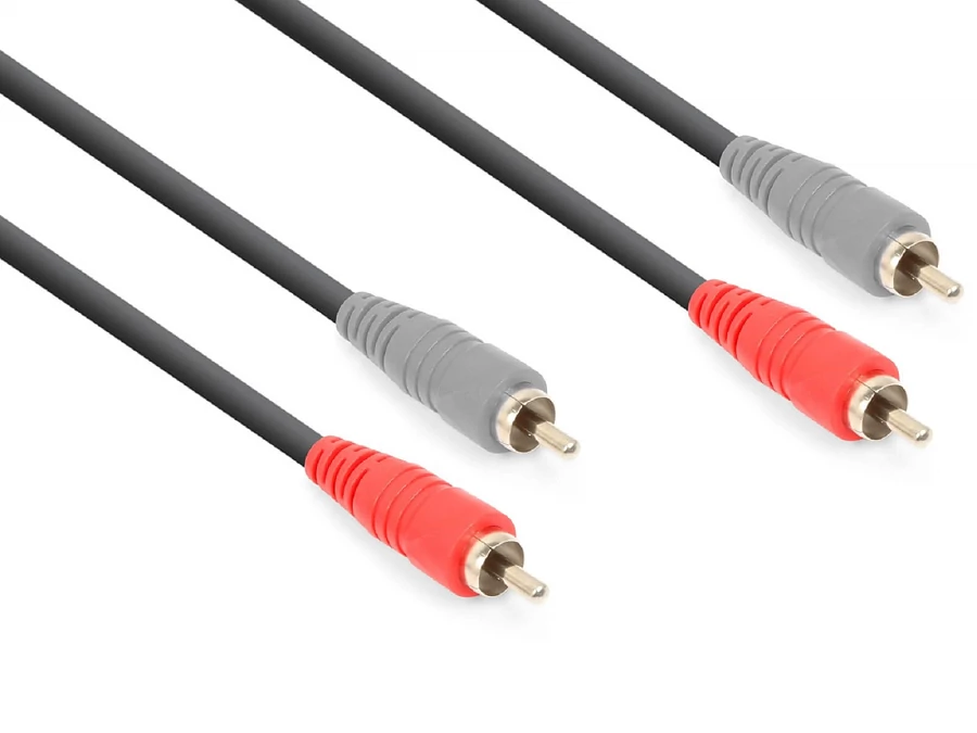 Vonyx CX340-6 sztereo hosszabbító jelkábel (3,5 mm Jack papa - 3,5 mm Jack mama) - (6m)