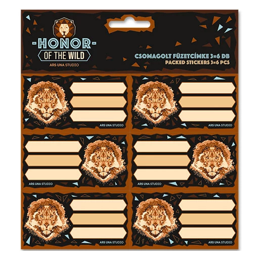 Ars Una: Honor of the Wild csomagolt füzetcímke (3x6db)