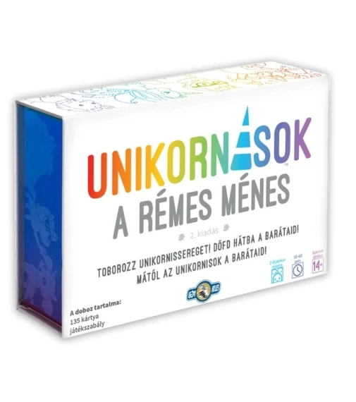 Unikornisok: A rémes ménes társasjáték
