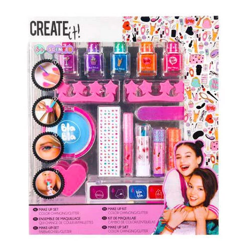 Canenco: Create it! Színváltós, csillámos Make-Up szett