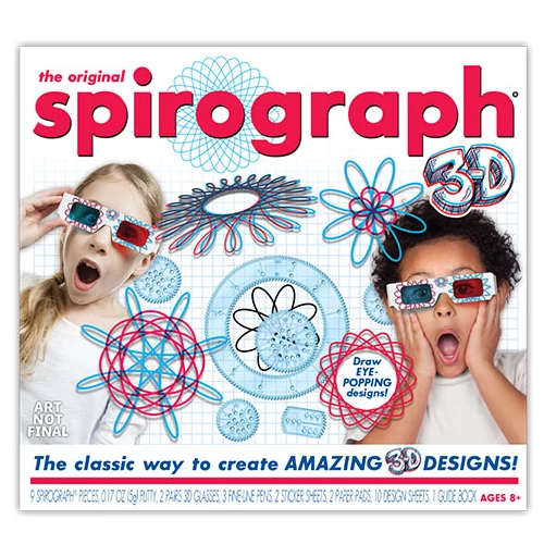 Spirograph 3D rajzoló szett