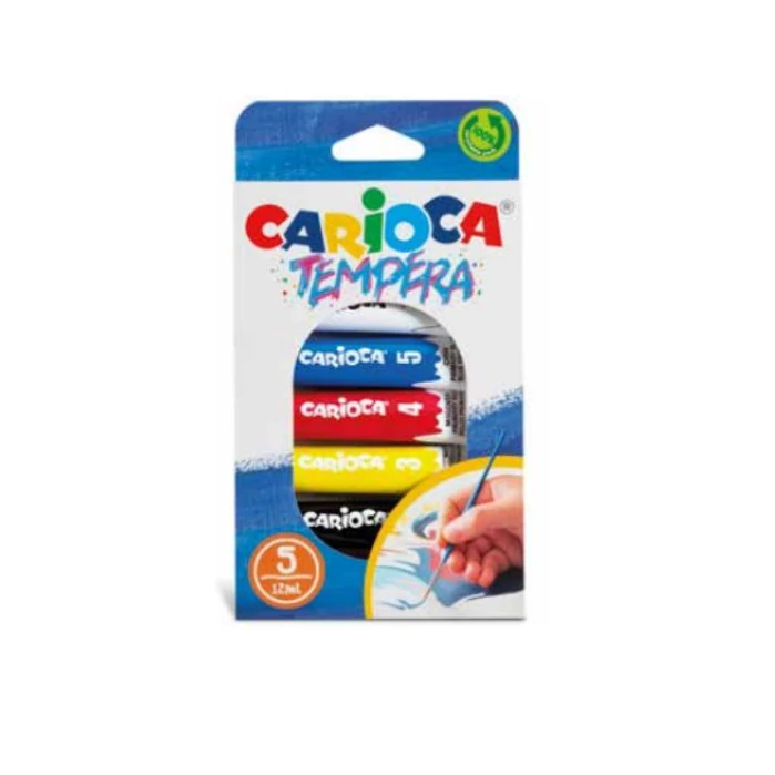 Tubusos tempera készlet 5x12ml - Carioca